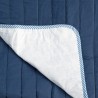 Wendbare Tagesdecke HappyFriday Basic Dash Weiß Marineblau 270 x 260 cm