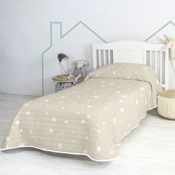 Steppdecke HappyFriday BASIC KIDS Beige 200 x 260 cm