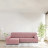 Bezug für Chaiselongue mit langem Arm links Eysa THOR Rosa 170 x 110 x 310 cm