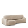 Bezug für Chaiselongue mit kurzem Arm links Eysa ROC Beige 180 x 120 x 360 cm