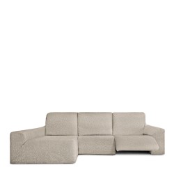 Bezug für Chaiselongue mit langem Arm links Eysa ROC Weiß 180 x 120 x 360 cm