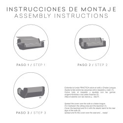 Sesselhusse Eysa MONTBLANC Senf 100 x 110 x 55 cm