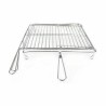 Grill Algon Verchromt Drehend Silberfarben 45 x 50 x 9 cm (4 Stück)