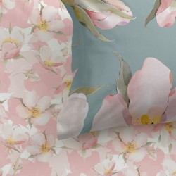 Bettlaken HappyFriday Spring blossom Bunt 160 x 200 x 32 cm