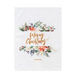 Küchentuch HappyFriday Xmas Elegant Bunt 70 x 50 cm (2 Stück)