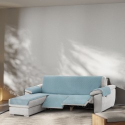 Bezug für Chaiselongue mit kurzem Arm links Eysa MONTBLANC türkis 100 x 110 x 200 cm