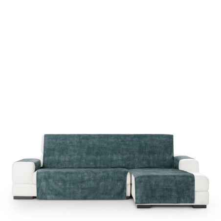 Abdeckung für Chaiselongue mit kurzem Arm rechts Eysa TURIN Blau 100 x 110 x 300 cm