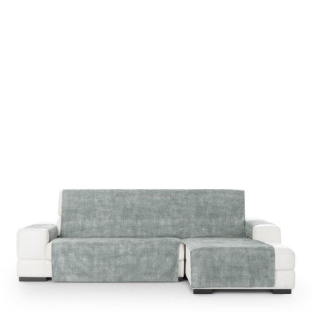 Abdeckung für Chaiselongue mit kurzem Arm rechts Eysa TURIN Perlgrau 100 x 110 x 300 cm