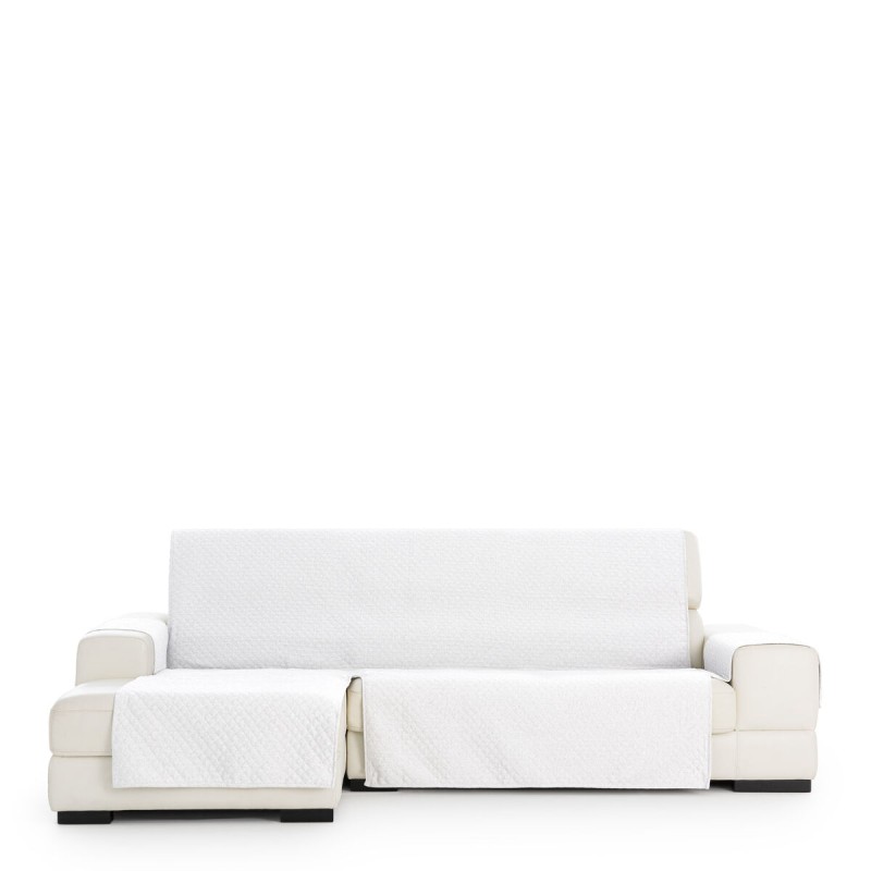 Bezug für Chaiselongue mit kurzem Arm links Eysa SILVER Weiß 100 x 110 x 240 cm