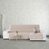 Abdeckung für Chaiselongue mit kurzem Arm rechts Eysa SILVER Beige 100 x 110 x 240 cm