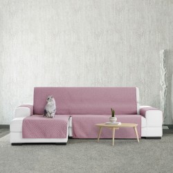 Bezug für Chaiselongue mit kurzem Arm links Eysa SILVER Rot 100 x 110 x 240 cm