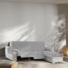 Abdeckung für Chaiselongue mit kurzem Arm rechts Eysa MONTBLANC Grau 100 x 110 x 240 cm