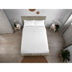 Bettdeckenbezug Alexandra House Living QUTUN Weiß 240 x 220 cm