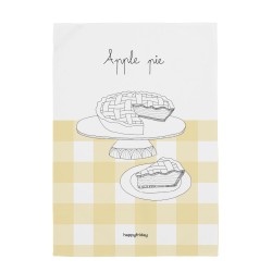 Küchentuch HappyFriday Apple pie Bunt 70 x 50 cm (2 Stück)