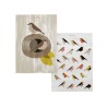 Küchentuch HappyFriday Nest Bunt 70 x 50 cm (2 Stück)
