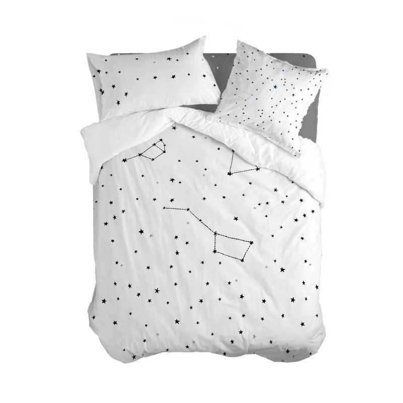 Bettdeckenbezug HappyFriday Blanc Constellation Bunt 155 x 220 cm