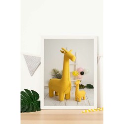 Bild Crochetts Bunt 33 x 43 x 2 cm Giraffe