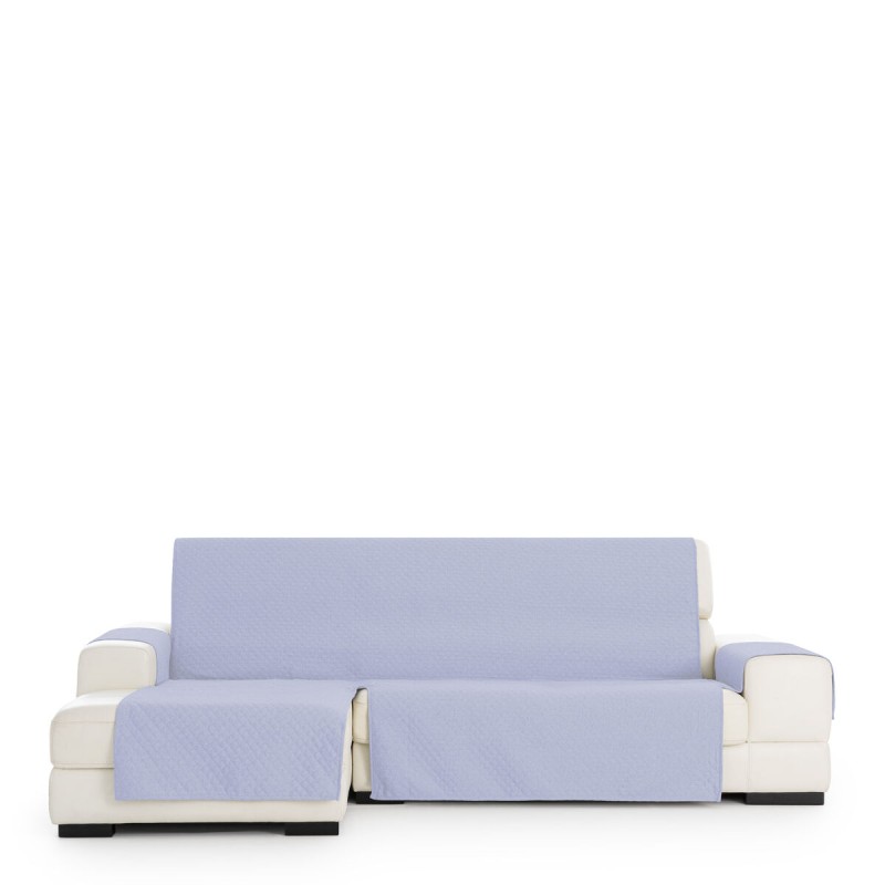 Bezug für Chaiselongue mit kurzem Arm links Eysa SILVER Blau 100 x 110 x 290 cm