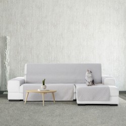 Abdeckung für Chaiselongue mit kurzem Arm rechts Eysa SILVER Hellgrau 100 x 110 x 290 cm