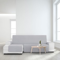 Bezug für Chaiselongue mit kurzem Arm links Eysa MONTBLANC Grau 100 x 110 x 290 cm