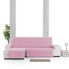 Bezug für Chaiselongue mit kurzem Arm links Eysa LEVANTE Rosa 100 x 110 x 290 cm