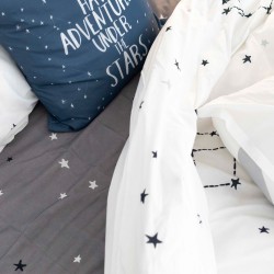 Bettdeckenbezug HappyFriday Blanc Constellation Bunt 180 x 220 cm